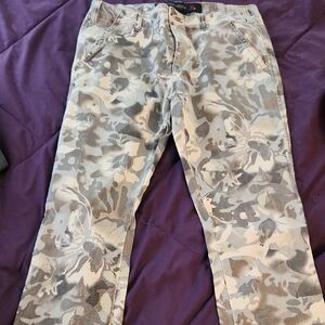 Camouflage Patterned Pants